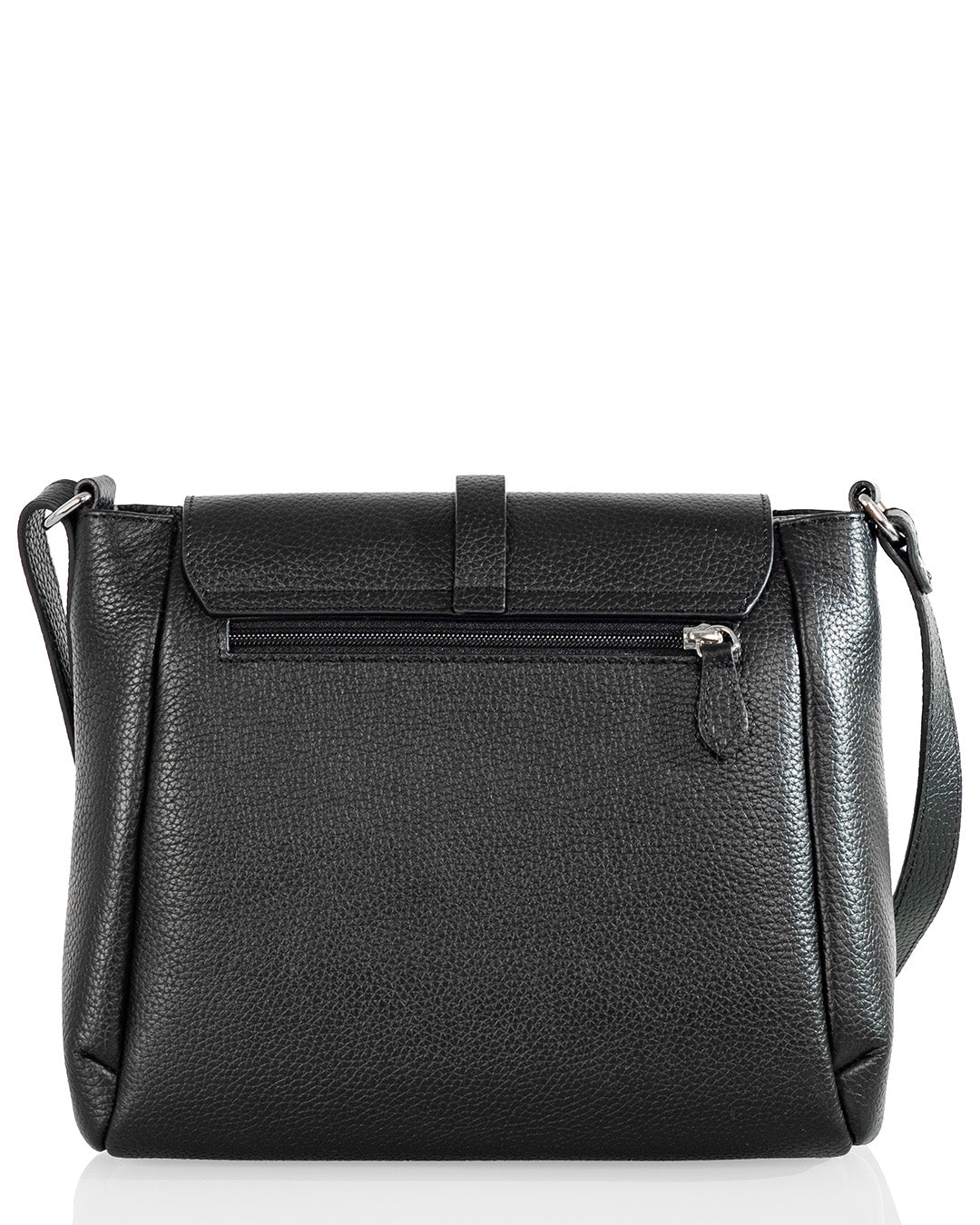 Suomalaisen Utuan musta olkalaukku Tasku