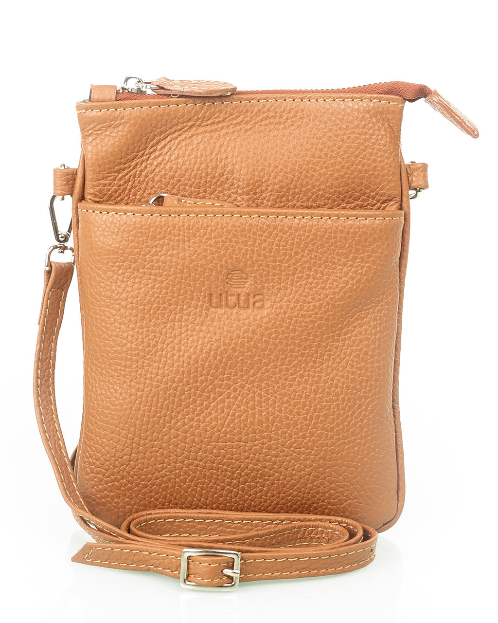 Utua-Santra-puhelinlaukku-ruskea