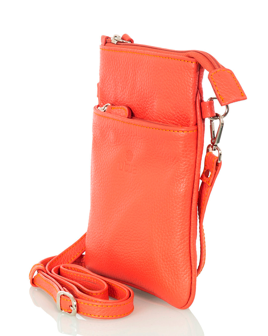 Utuan Santra puhelinlaukku koralli