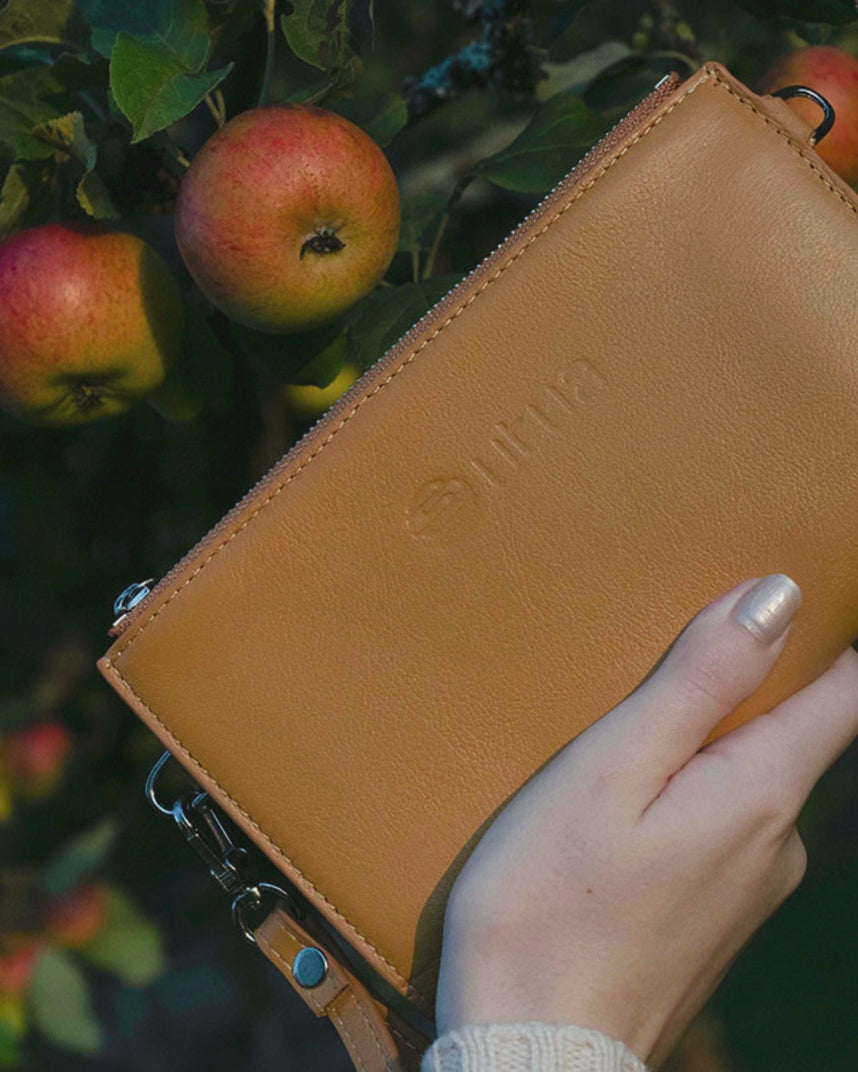 utua nahkainen puhelinlompakko kuvavideo