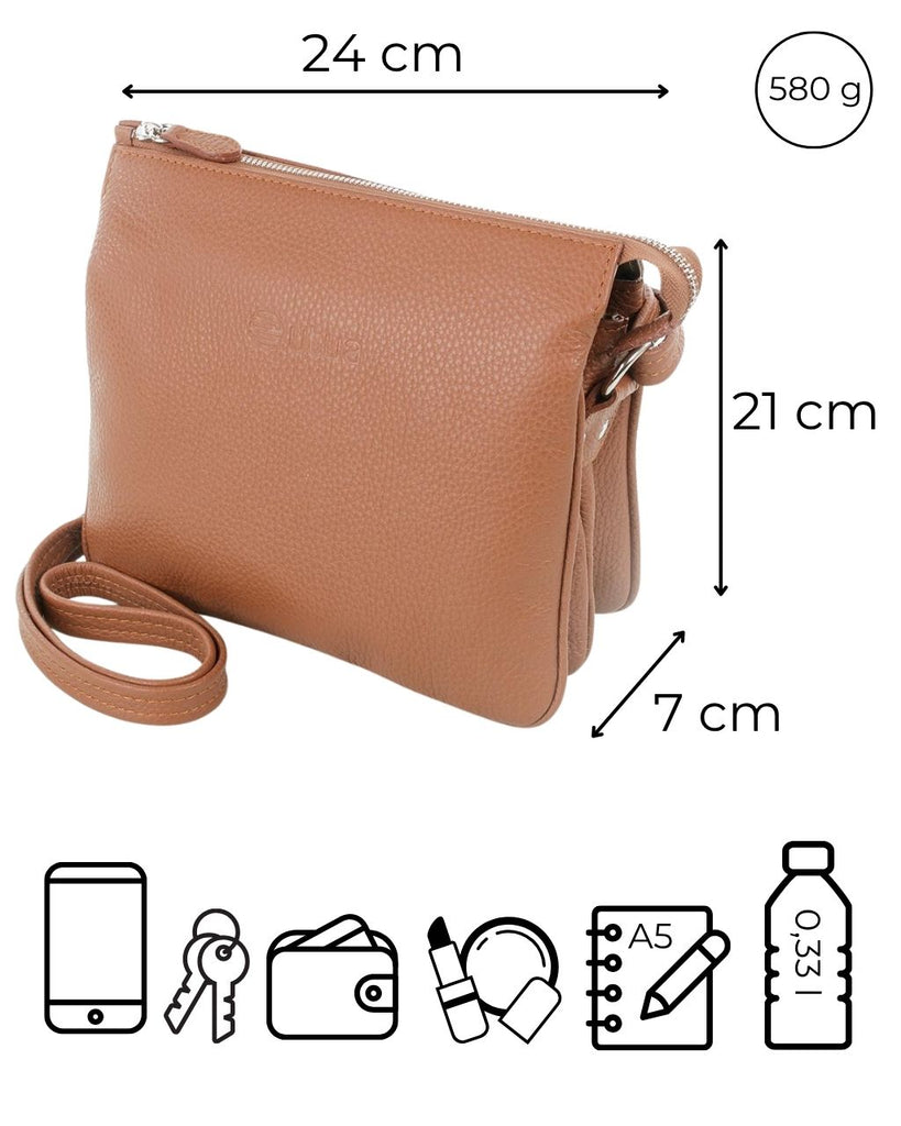 utua-kulo-exclusive-mittakuva-ruskea