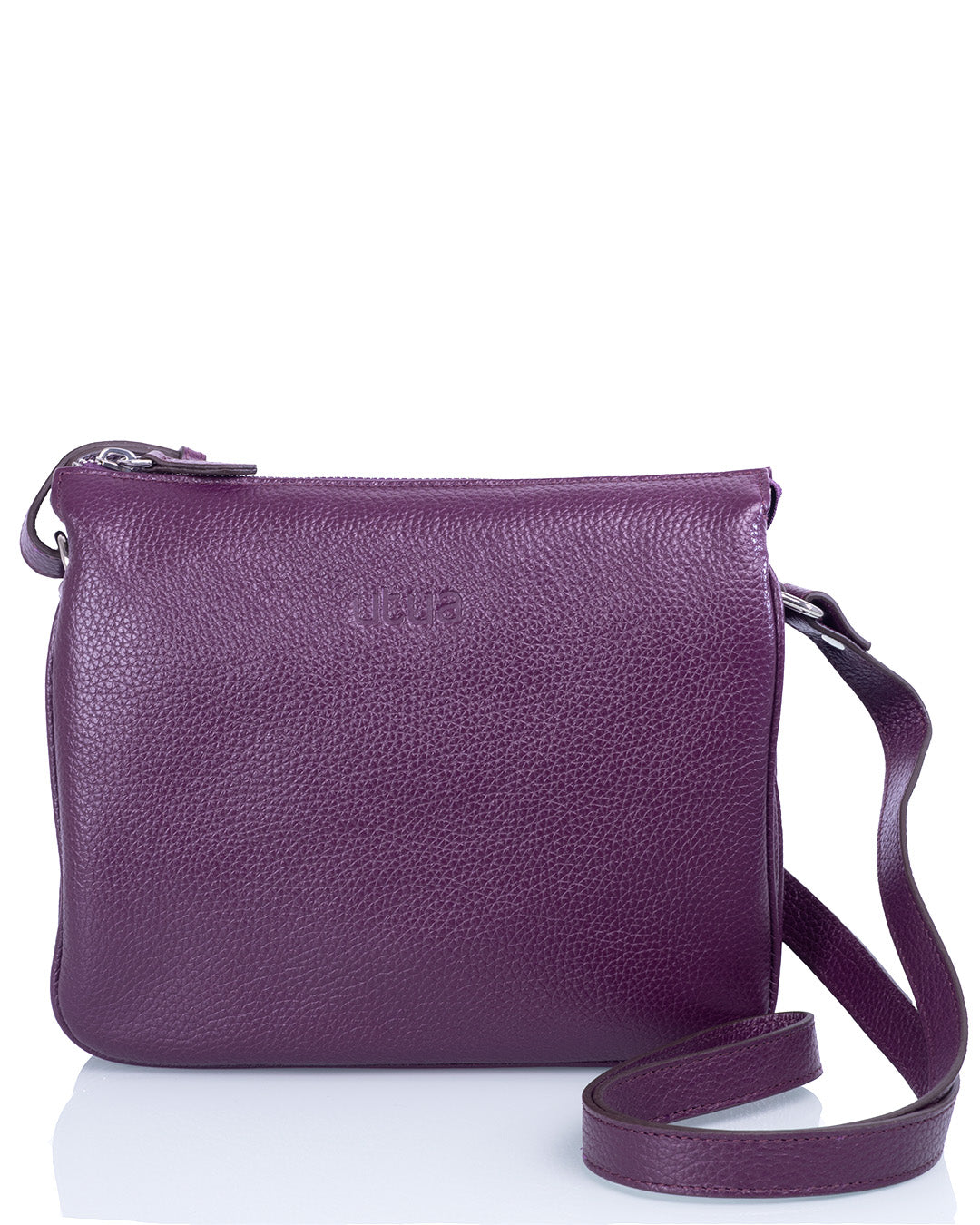 utua kulo olkalaukku tumman liila