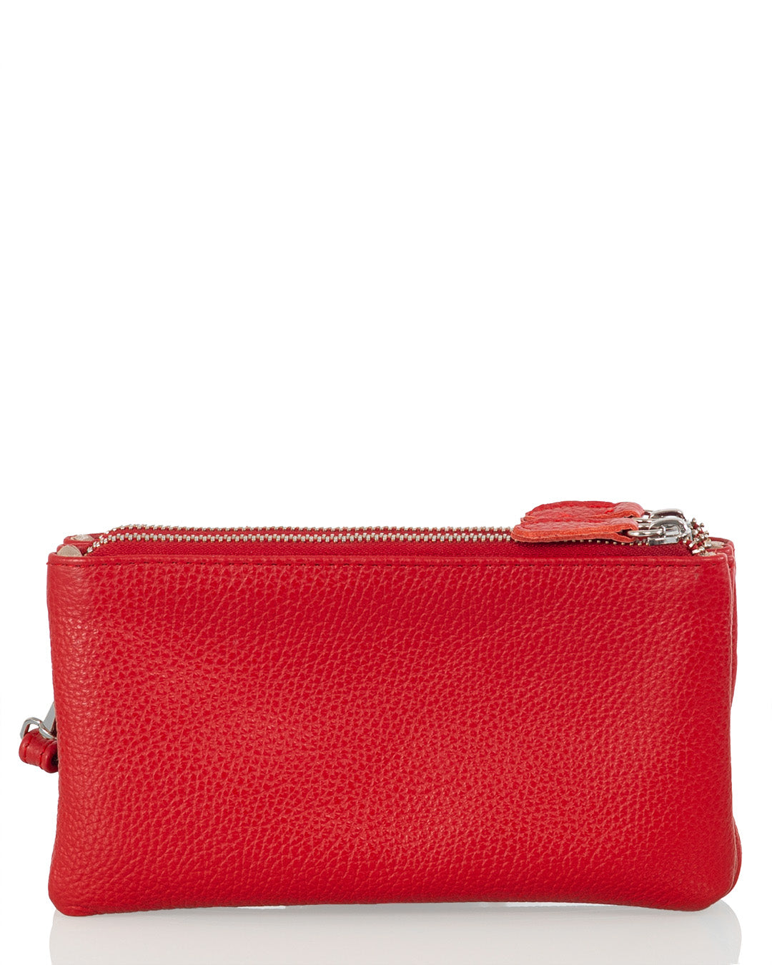 Rauma small leather bag red