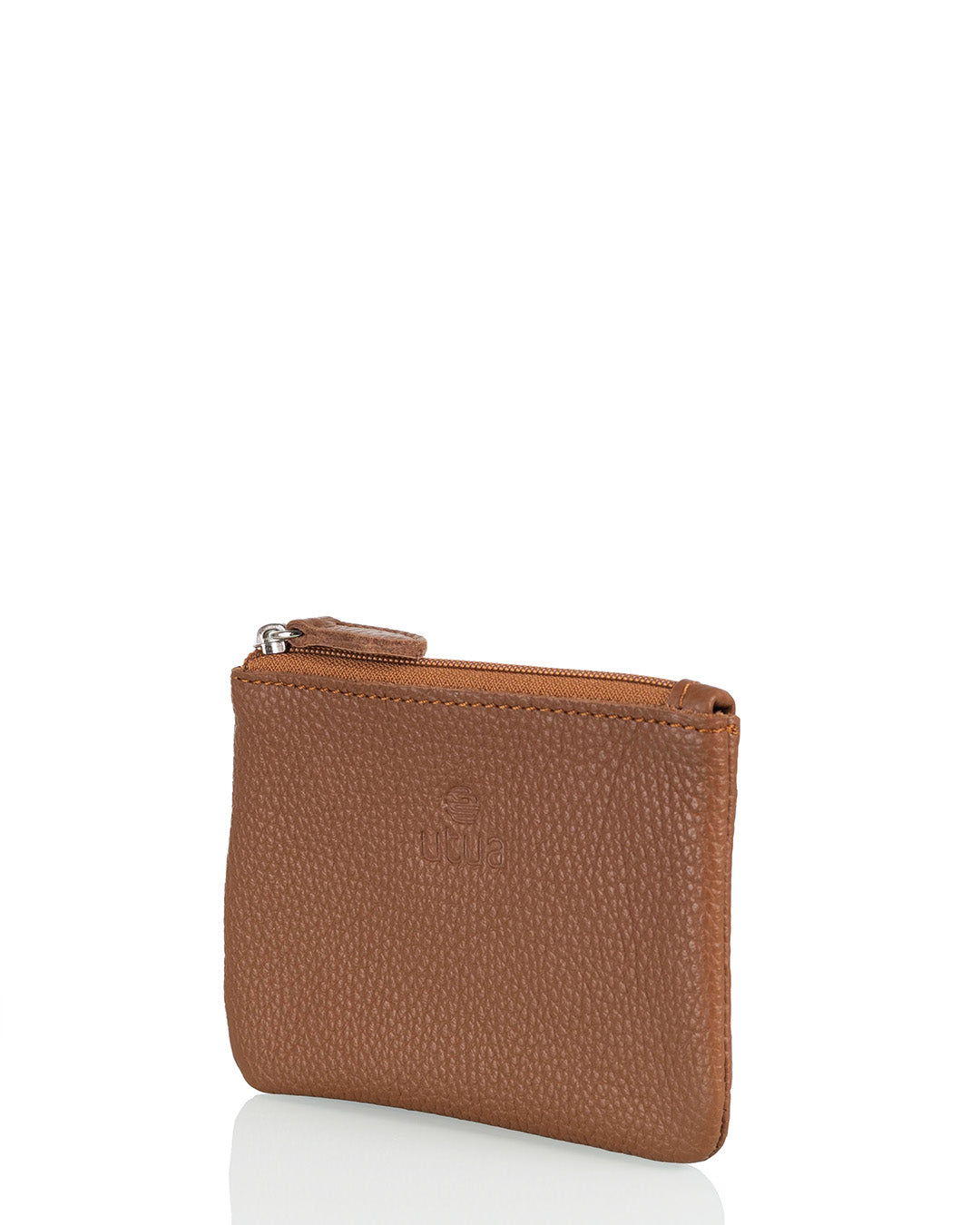 Jemma nahkainen kukkaro ruskea